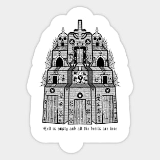 The Dark Church Sticker